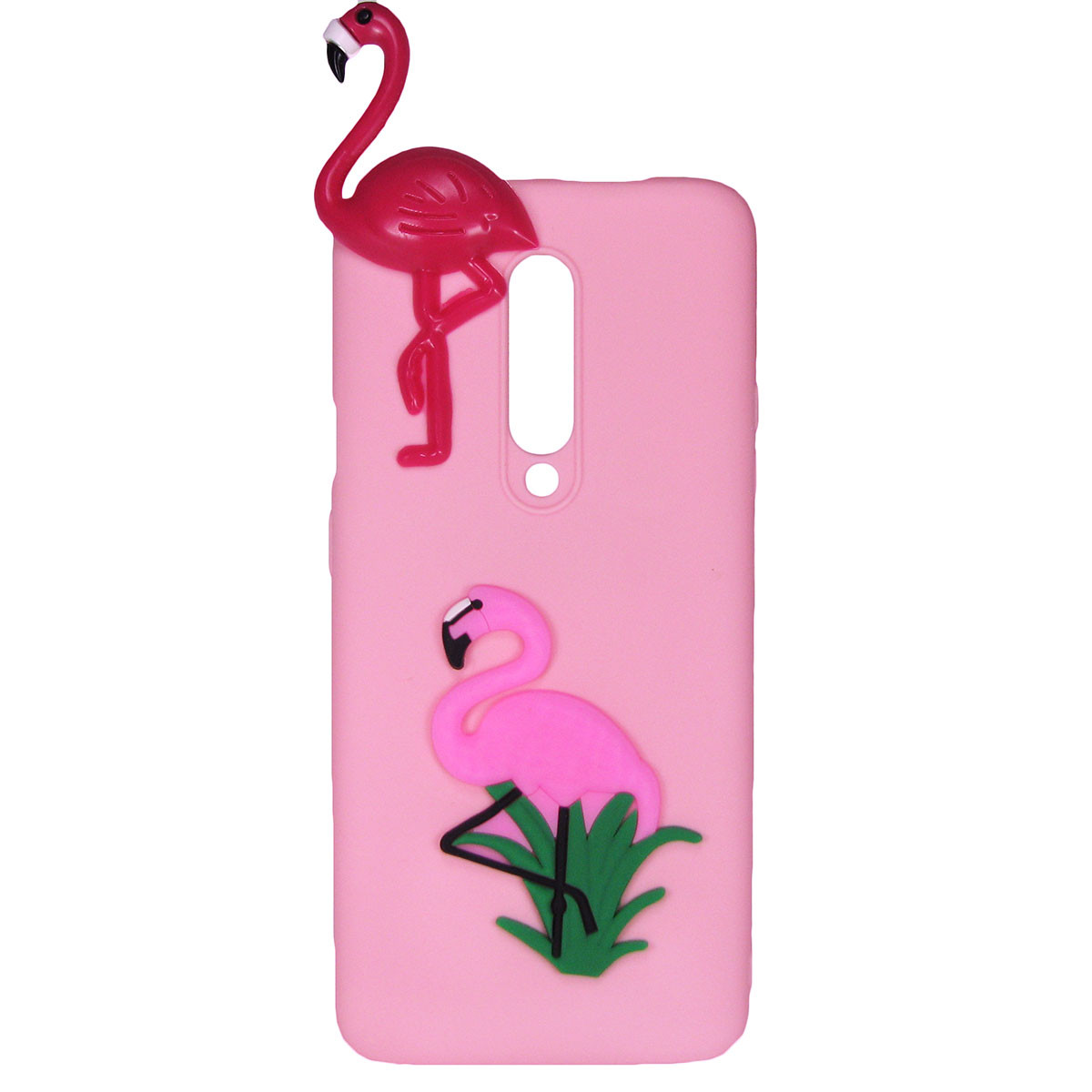 Чохол Cartoon 3D Case для OnePlus 7 Pro Фламінго, фото 1