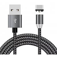 Магнитный кабель USB Type-C Magnetic 360 Type C для зарядки и передачи данных
