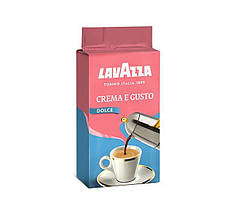 Кава Lavazza CREMA E Gusto Dolce 250 г крему Лавацца