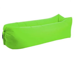 Надувний диван ламзак Supretto Air Sofa (Lamzak) матрац, шезлонг, 233 х 82 x 41 см. Салатовий, 2330.0, Для дітей та дорослих, Нейлон