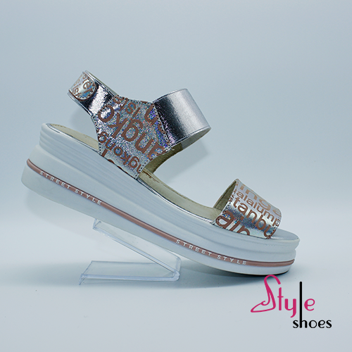 Босоніжки жіночі на платформі на еластичній тасьми “Style Shoes”
