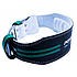 Пояс для важкої атлетики Power System PS-3260 Fitness Dedication шкіряний Black/Green L, фото 3