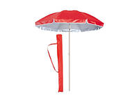 Пляжный зонт с наклоном 200 см Umbrella Anti-UV ромашка красный