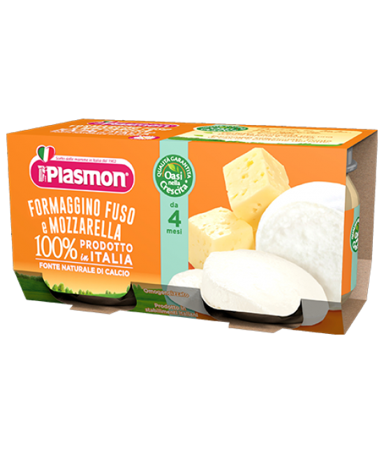Пюре Plasmon Formaggino Fuso e Mozzarella 2х80гр