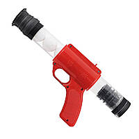 Детское игрушечное оружие Mission-Target "Мини-Вихрь" радиус действия до десяти с половиной метра, красный