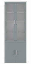 Вітрина REG2W2D/79/220 для офісу з ДСП Кабі Gerbor