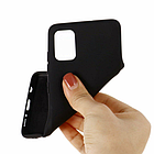 Чохол силіконовий для Samsung Galaxy A71 A715 чорний (самсунг а71), фото 2