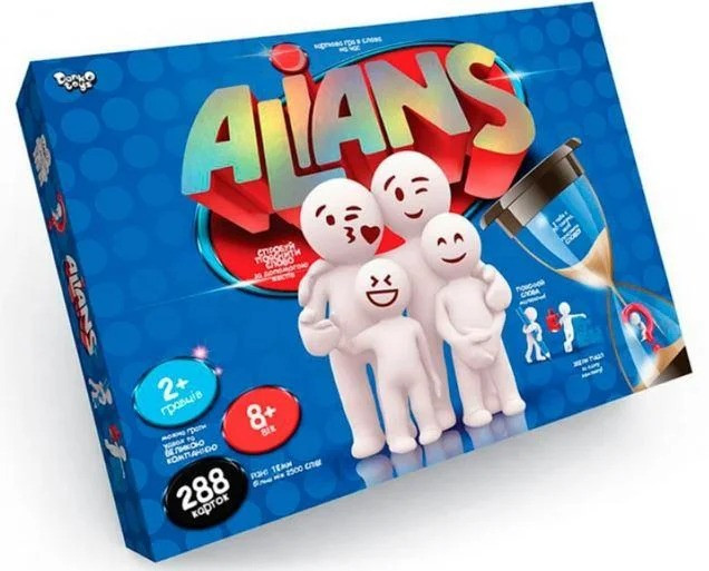 Настільна гра в слова Danko Toys Alians G-ALN-01U, фото 1