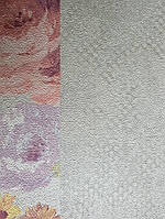 Обои виниловые на флизелине GranDeco Dorina A45601 метровые однотонные абстракция светло серые с серебром