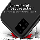 Чохол силіконовий для Samsung Galaxy A71 A715 чорний (самсунг а71), фото 5