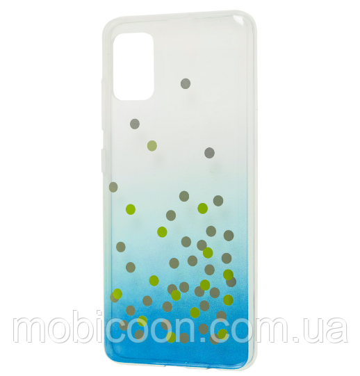 Чохол Crystal Shine Case для Samsung Galaxy A51 A515F блакитний (самунг а51)