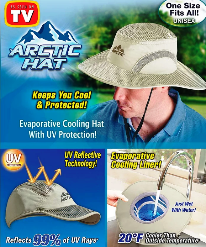 Сонцезахисна Водонепроникна Капелюхка "ARCTIC"