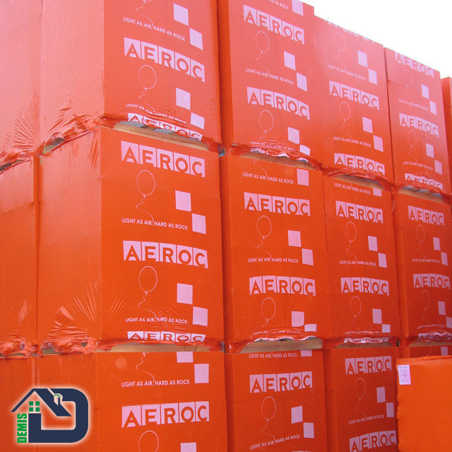 Газоблоки (газобетон) Aeroc оптом