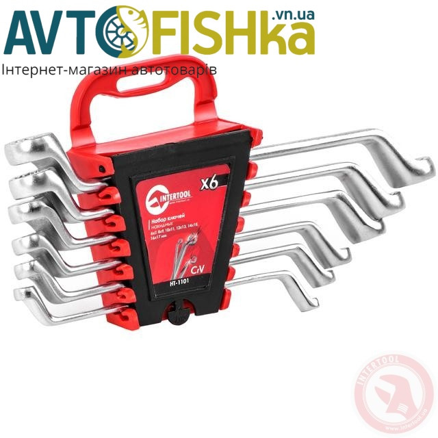 Набір ключів накидних INTERTOOL
