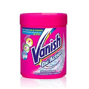 ПЛЯМОВИВІДНИК ДО ПРАННЯ СИПУЧИЙ OXY ACTION VANISH 600 гр