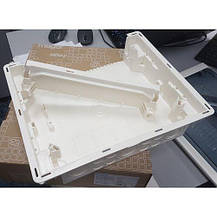 Монтажний електричний розподільчий щит Hager Golf VF112PD на 12 модулів (вбудований, білі дверцята), фото 2