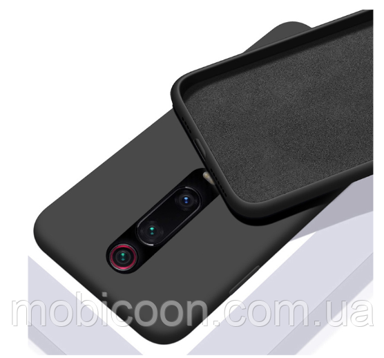 Чохол Silicone Case full для Xiaomi Mi 9T чорний (ксиоми мі 9 т)