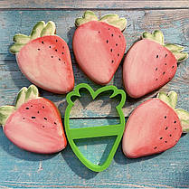 3D-формочки-вирубки для пряників "Полуниця 3"