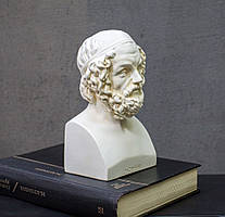 Гіпсовий бюст Гомера (білий) 19 см