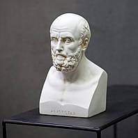 Гіпсовий бюст Арістотеля (білий) 19 см