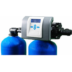 Керуючий клапан Clack WS 1 TT CK TWIN (VTT1CKDM прямоточна регенерація за обсягом за часом)