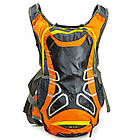 Моторюкзак із місцем під питну систему Monster Scout MS-6339-OR розмір 46х25х12 см Grey-Orange, фото 2
