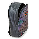 Моторюкзак Alpinestars MS-0309-A розмір 44х29х12 см Black-Purple-Green, фото 3