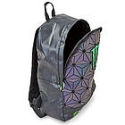 Моторюкзак Monster Scout 3D MS-0309-M размер 44х29х12см Black-Purple-Green, фото 3