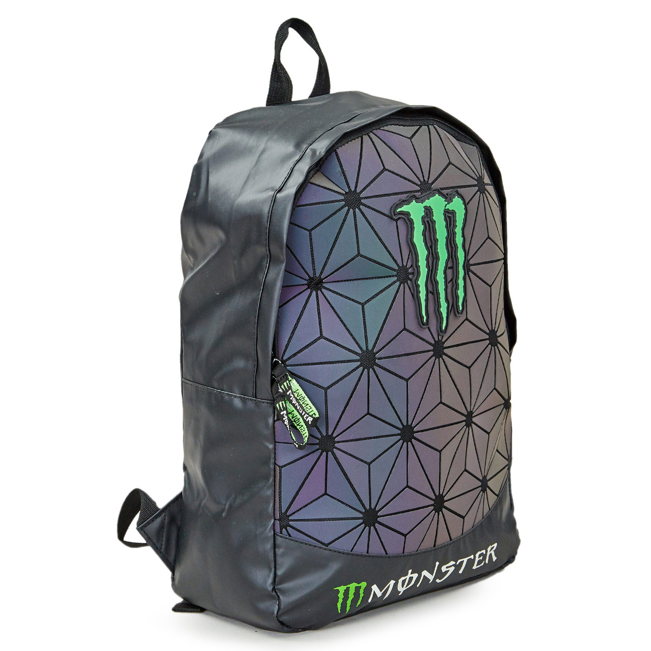 Моторюкзак Monster Scout 3D MS-0309-M размер 44х29х12см Black-Purple-Green, фото 1