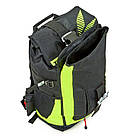 Моторюкзак TAICHI MS-0305 розмір 59х28х16 см Black-Green, фото 3