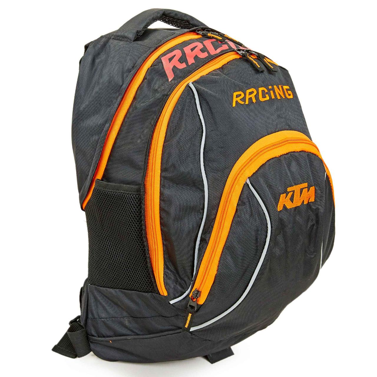 Моторюкзак KTM MS-0304-KTM розмір 32х47х14 см Black-Orange, фото 1