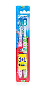 Набір зубних щіток Colgate колгейт 1+1 Експерт чистоти середньої жорсткості