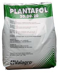 Комплексне добрість Plantafol (Планантафол) 20.20.20 1 кг, Valagro, Італія