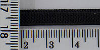 Резинка брители "сетка" шир=6мм черная уп=80м