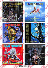 Стікерпак Iron Maiden (album covers 1986-1995)