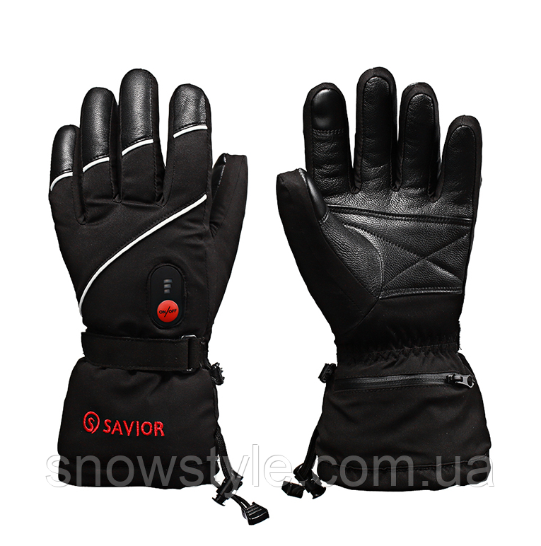 Рукавички з підігрівом Savior Heated Gloves Large Black, фото 1
