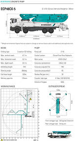 Автобетононасос 48 м