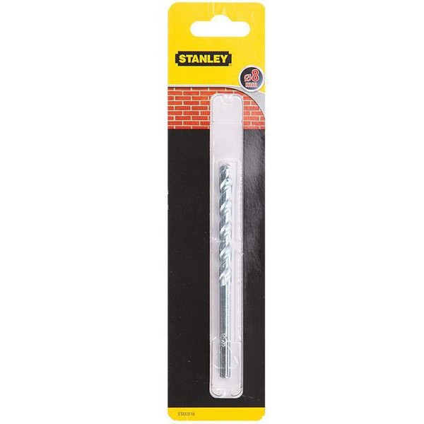 Свердлов Stanley по цеглі d = 8 мм, 120х67 мм