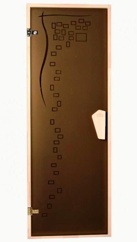 Дверь для бани и сауны Graphic 190 х 70, фото 1