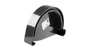 Заглушка желоба правая P графит