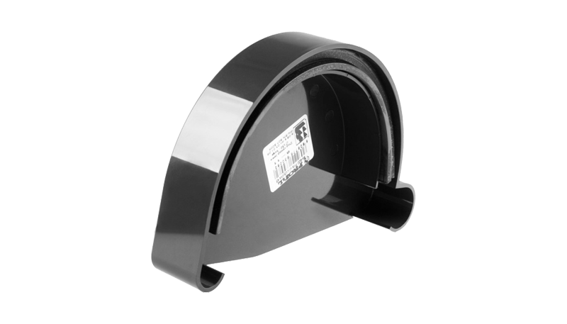 Заглушка желоба правая P графит