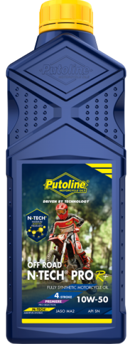 Масло моторне Putoline N-Tech Pro R+ Off Road 10W-50 1л