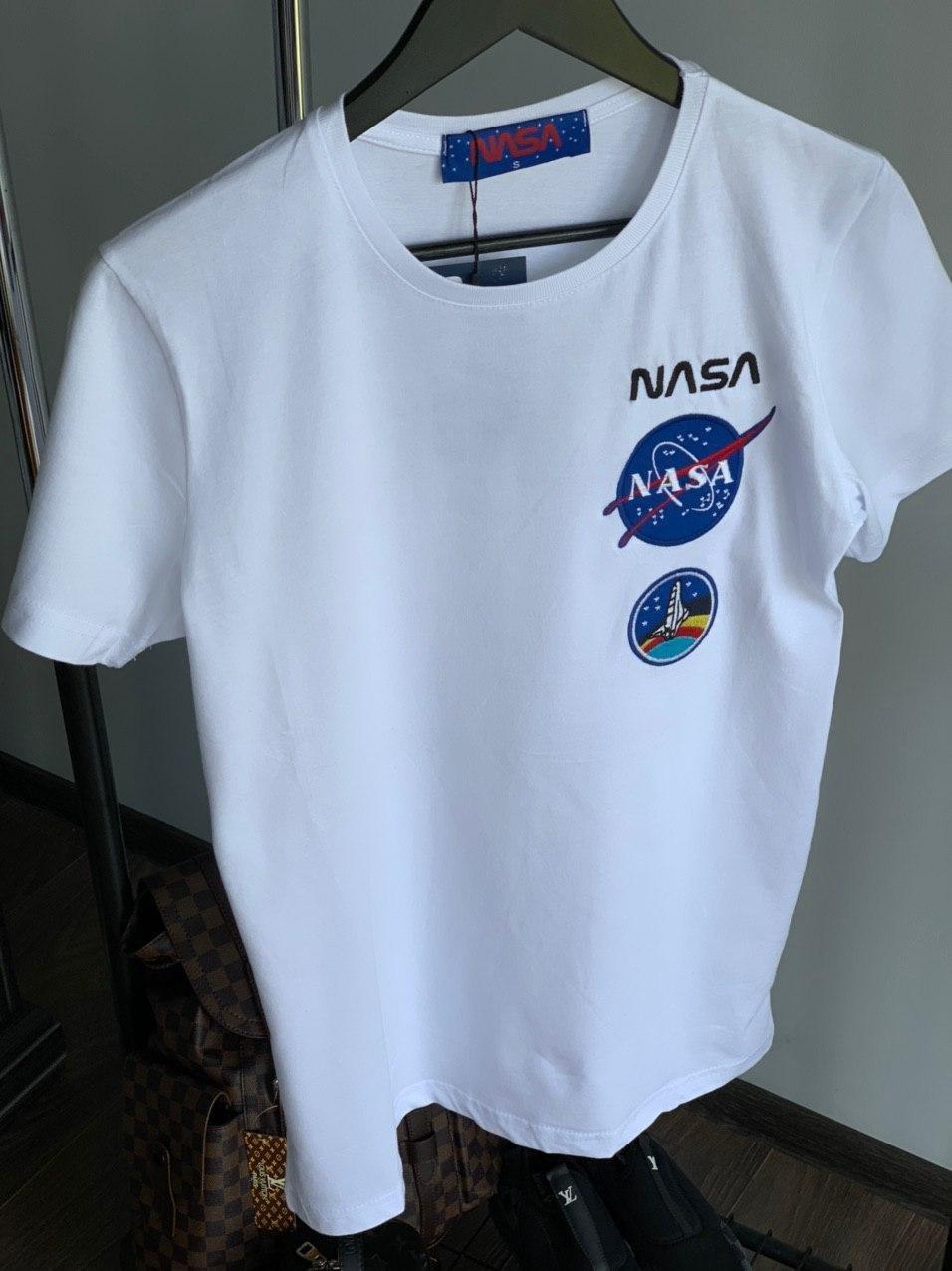Чоловіча футболка NASA M369 біла S