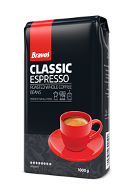 КАВА BRAVOS CLASSIC ESPRESSO У ЗОРАХ, 1 КГ