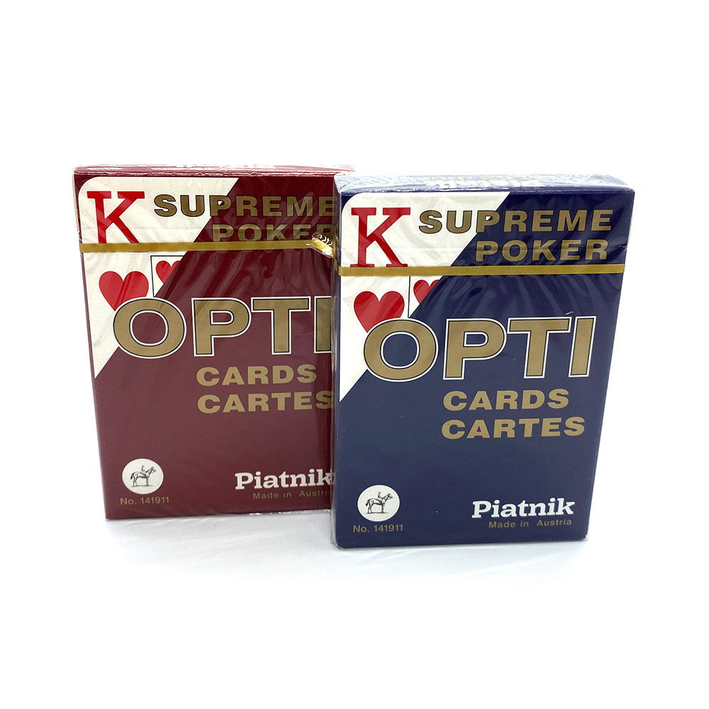 Покерні карти Piatnik Opti Poker 2 індекси