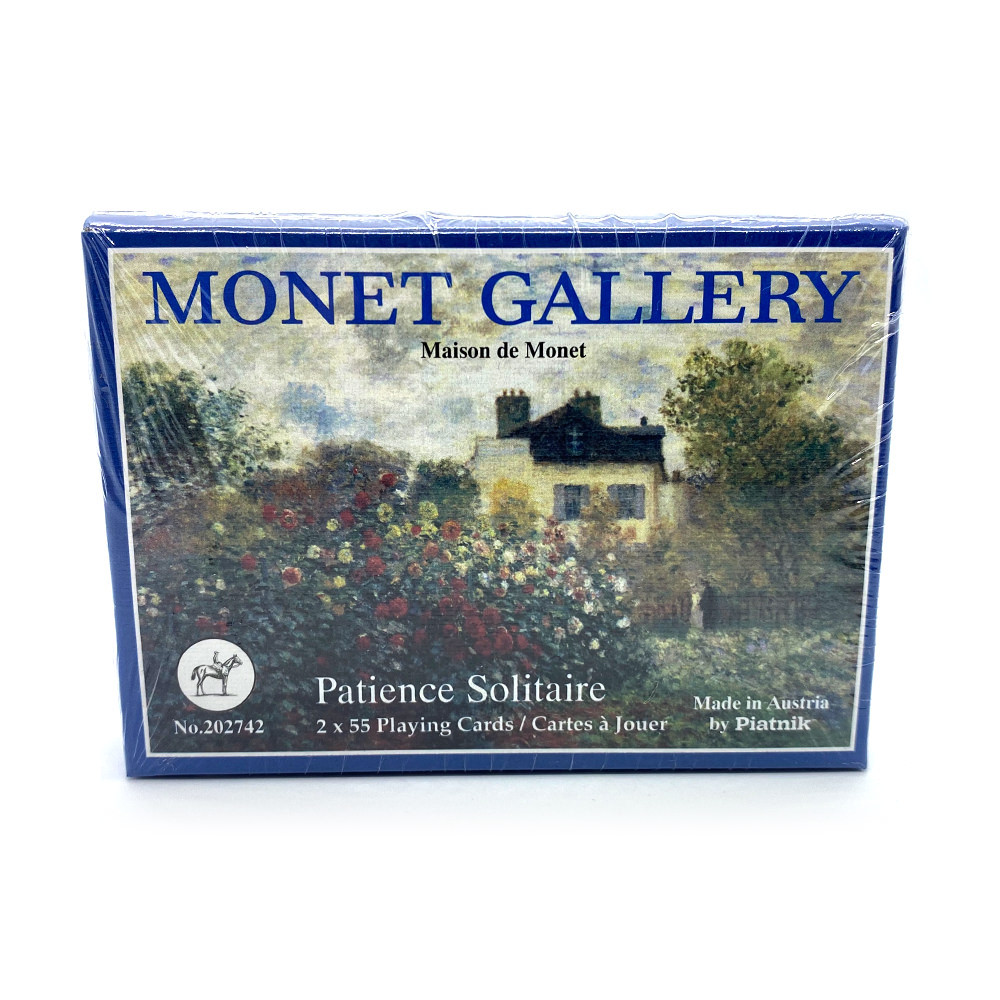 Набір гральних карт Piatnik Monet Gallery 2 колоди