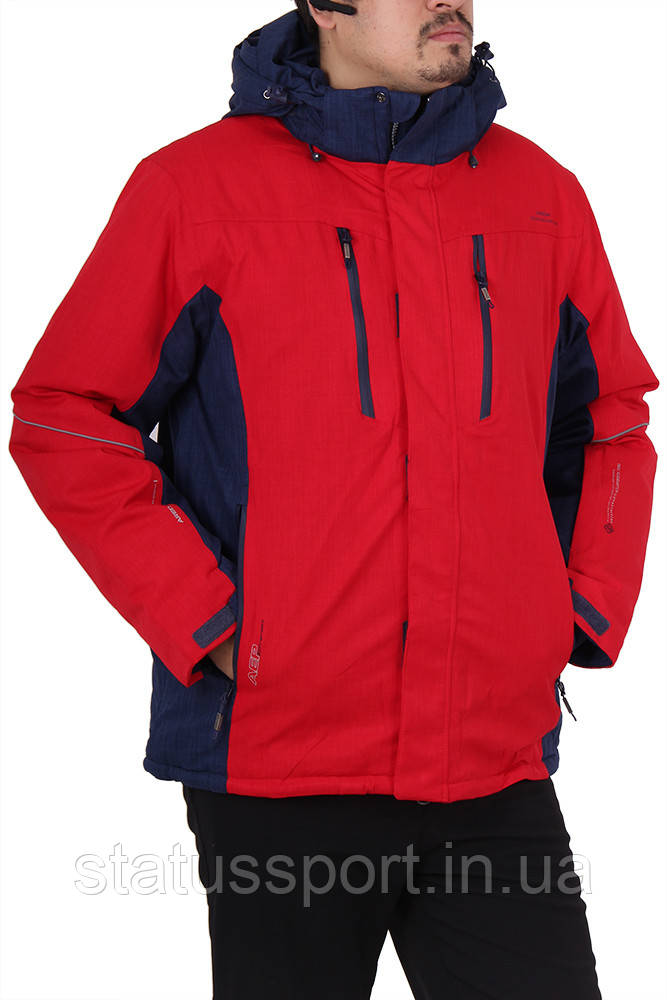 Мужская горнолыжная куртка Snow Headquarter A8617 Красная - фото 1 - id-p1203427985