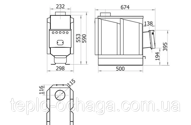 размеры т 100 теплодар