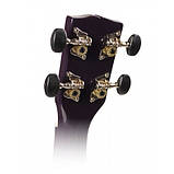 Укулеле Korala UKS-30-PU фіолетова + чохол, фото 6