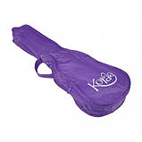 Укулеле Korala UKS-30-PU фіолетова + чохол, фото 4